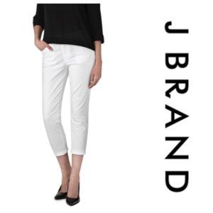 J BRAND Women's Tessa Serenity White Crop Skinny Jeans Size 26